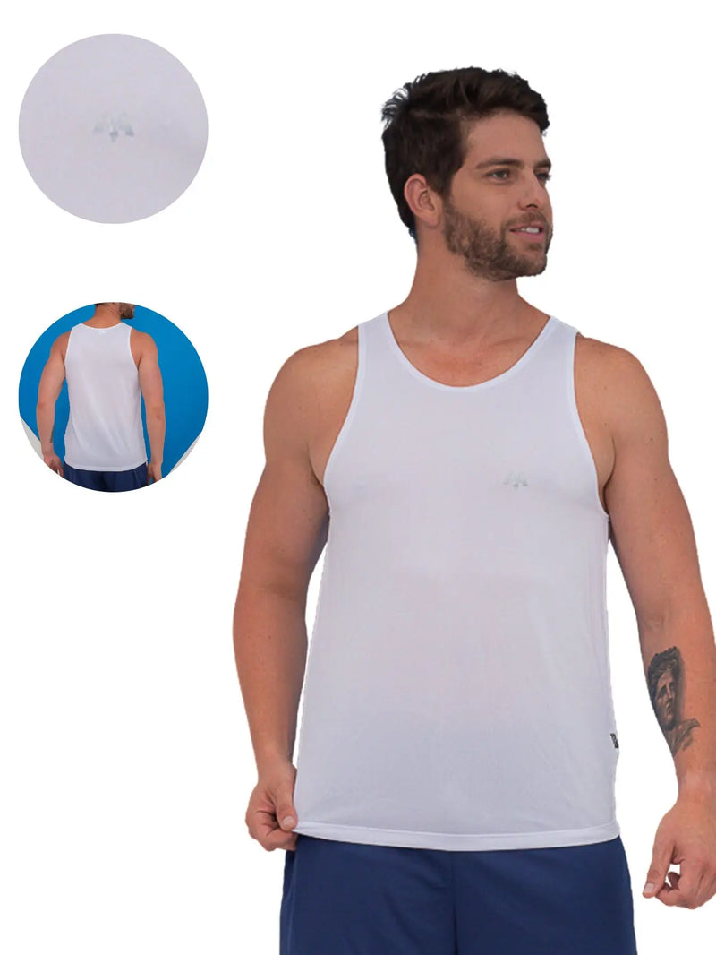 Regata Slim Dry Fit Masculina - Estilo, Conforto e Versatilidade para Passeio e Treino FRETE GRATES