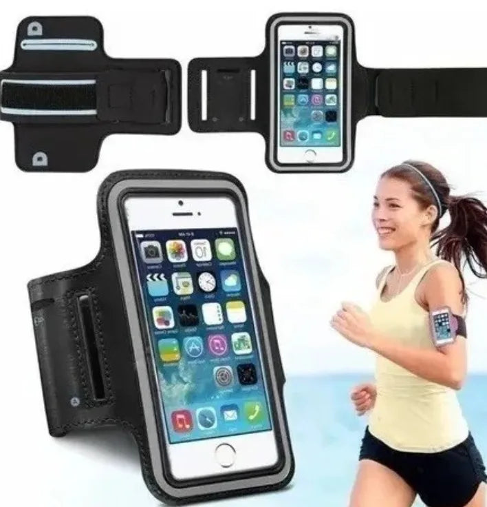 Braçadeira Porta Celular Universal para Treino e Esporte – Conforto e Segurança para Suas Atividades FRETE GRATES